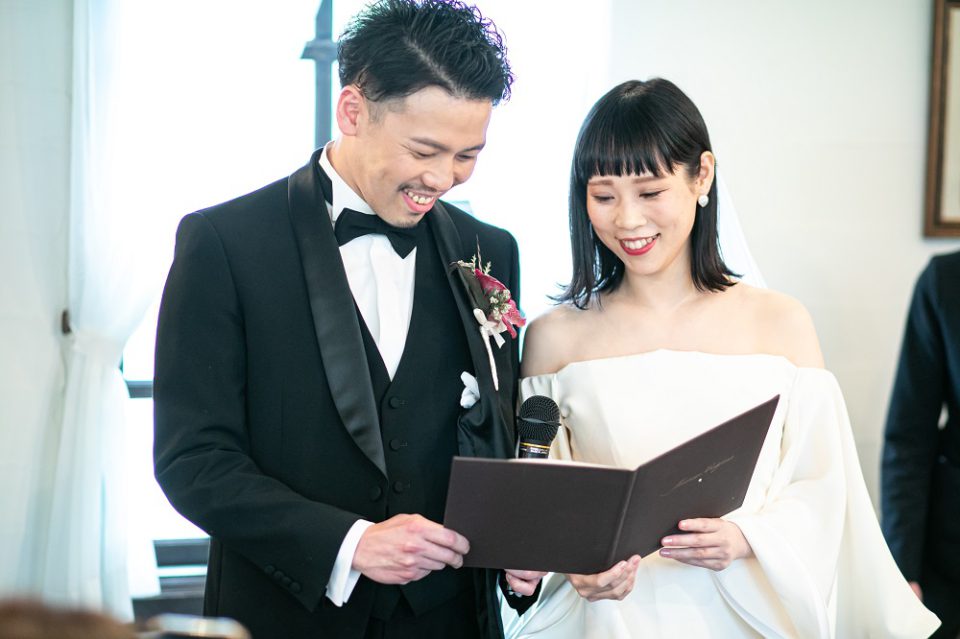 定番 オリジナルまで 人前式ならではの誓いの言葉例文集 でら婚